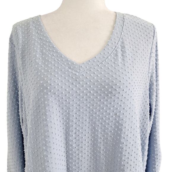 New York Laundry Long Sleeve Textured Top - Picture 6 of 8